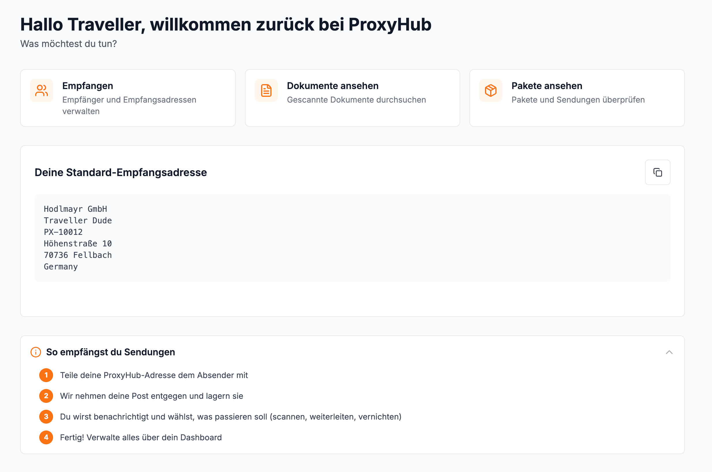 ProxyHub Dashboard